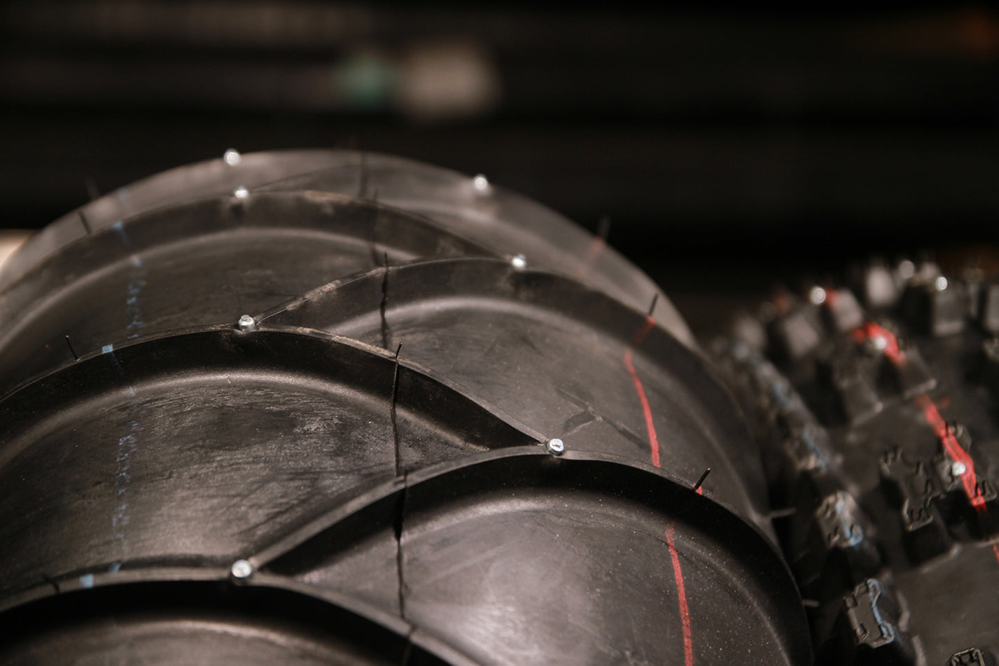 ST-18R iGrip 18mm standard racing studs delivering elite traction and control on icy tracks and snow