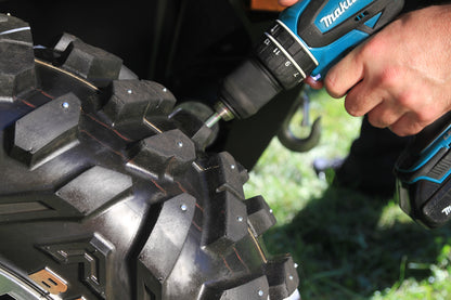 ST-11R iGrip standard racing studs providing precision traction and control on icy racing tracks