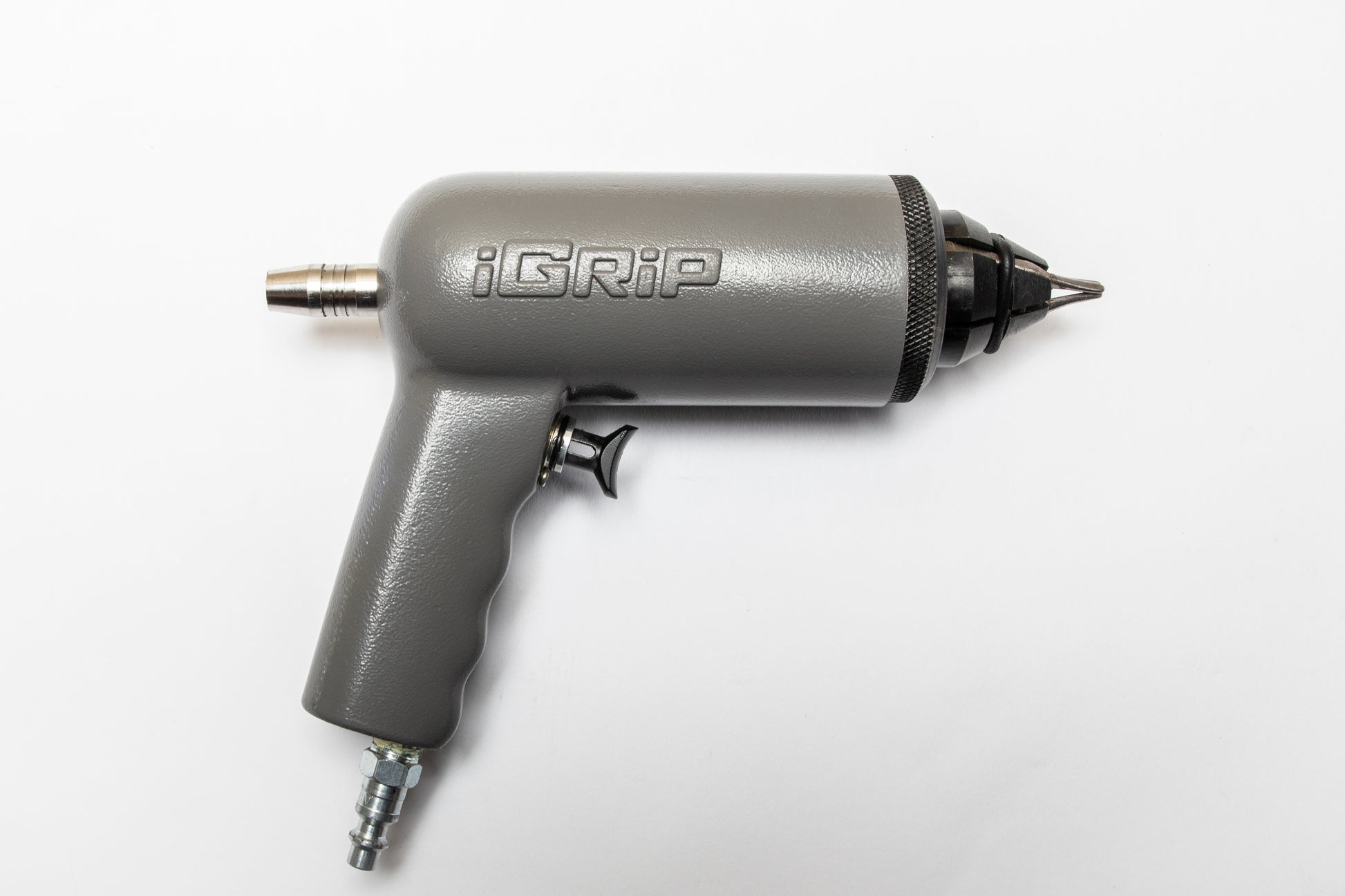iGrip tire studs installation tool designed for quick and precise stud mounting on tires