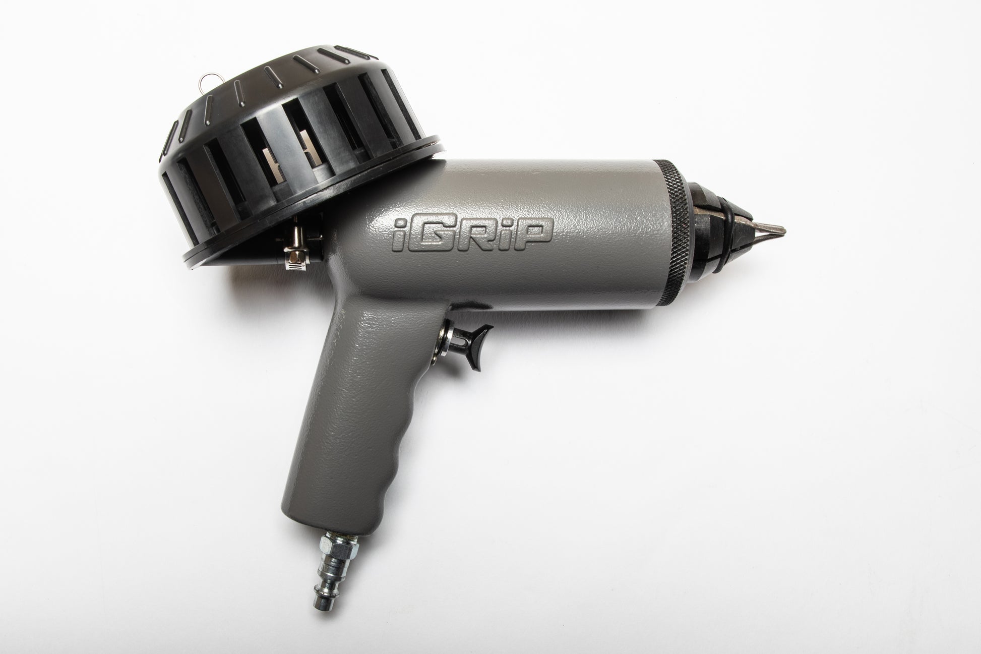 iGrip tire studs installation tool designed for quick and precise stud mounting on tires