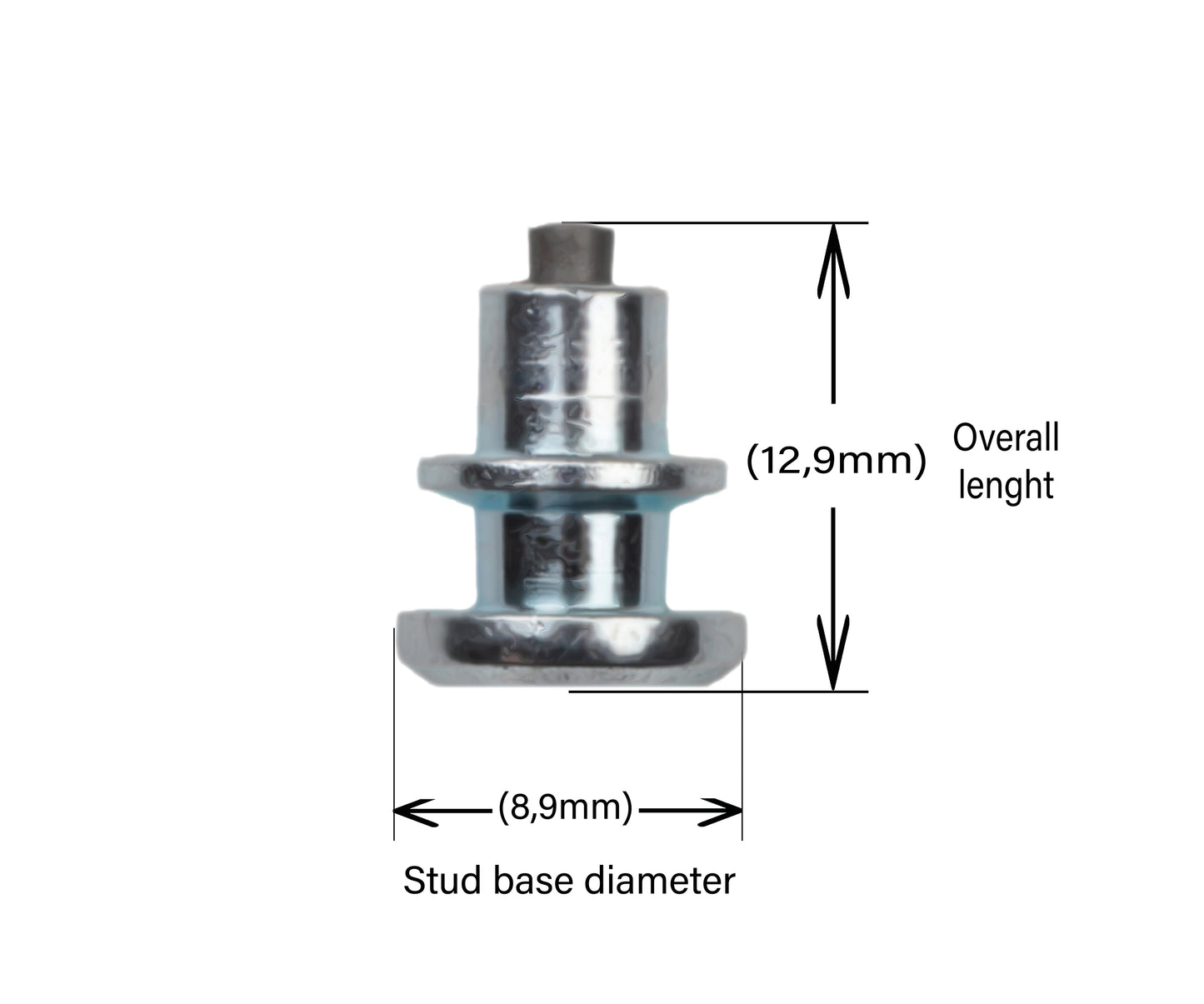 PS-15R iGrip 15mm double flange racing tire studs delivering professional ice traction and high-speed stability
