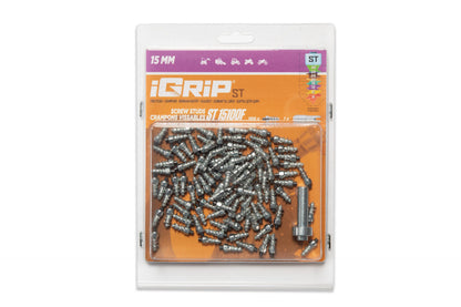 ST-15F iGrip 15mm standard studs delivering reliable traction and control on icy and snowy terrain