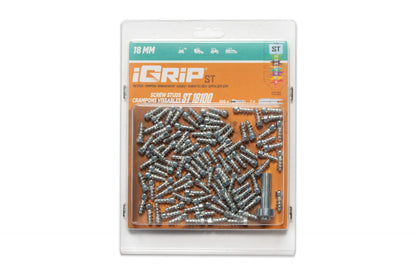 ST-18 iGrip 18mm standard studs offering reliable traction and control on icy and snowy surfaces