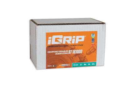 ST-18 iGrip 18mm standard studs offering reliable traction and control on icy and snowy surfaces