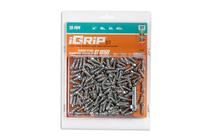 ST-18 iGrip 18mm standard studs offering reliable traction and control on icy and snowy surfaces