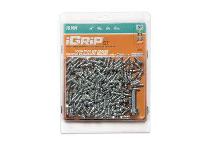 ST-18 iGrip 18mm standard studs offering reliable traction and control on icy and snowy surfaces