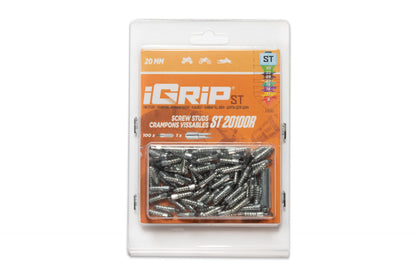 ST-20R iGrip 20mm standard racing studs providing superior traction and control on icy and snowy surfaces