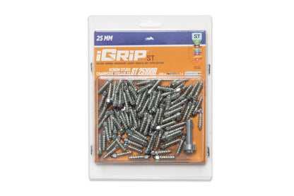 ST-25R iGrip 25mm standard racing studs providing pro-level ice traction and control on snowy tracks